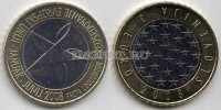 монета Словения 3 ЕВРО 2008 год