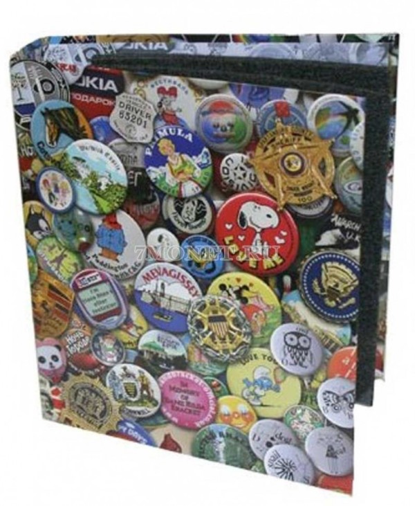 Папка-переплёт для значков