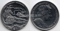 монета Виргинские острова 1 доллар 2013 год Восточный экспресс