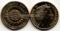 монета Австралия 1 доллар 2011 год Встреча глав правительств Содружества