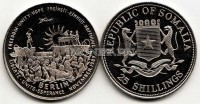 монета Сомали 25 шиллингов 2000 год  разрушение Берлинской стены в 1989 году
