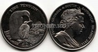 монета Сандвичевы острова 2 фунта 2011 год королевский пингвин