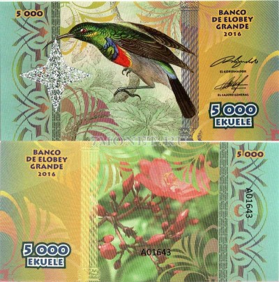 бона Большой Элобей 5 000 экуэле 2016 год