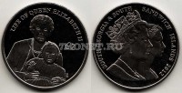 монета Сандвичевы острова 2 фунта 2012 год жизнь королевы Елизаветы
