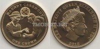 монета Тристан да Кунья 1 крона 2012 год Церемония Мэнди
