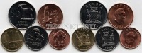 Замбия набор из 5-ти монет