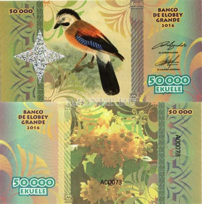 бона Большой Элобей 50 000 экуэле 2016 год