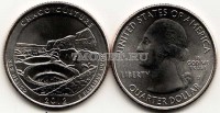 США 25 центов 2012D год Нью-Мехико национальный исторический парк Чако, 12-й