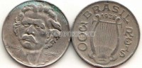 монета Бразилия 300 рейс 1938 год