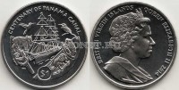 монета Виргинские острова 1 доллар 2014 год 100-летие Панамского канала