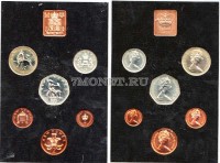 Великобритания набор из 6-ти монет и жетона 1978 год