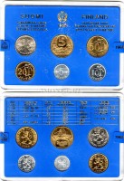 Финляндия набор из 6-ти монет 1986 год в буклете