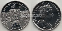 монета Остров Мэн 1 крона 2010 год Букингемский дворец