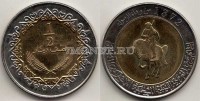 монета Ливия 1/2 динара 2004 год
