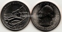 США 25 центов 2012S год Нью-Мехико национальный исторический парк Чако, 12-й