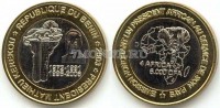 монета Бенин 6000 франков КФА (4 африка) 2003 год