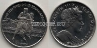 монета Остров Мэн 1 крона 2010 год Чемпионат мира по футболу в ЮАР
