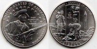 монета США 1/2 доллара 2011 год Армия США UNC
