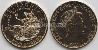 монета Тристан да Кунья 5 фунтов 2010 год серия "Британия через столетия" - 4