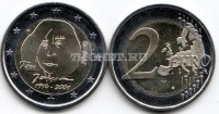 монета Финляндия 2 евро 2014 год 150 лет со дня рождения Туве Янссон