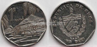 монета Куба 1 песо 1998 год 