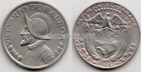 монета Панама 1/10 бальбоа 1966 год