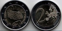 монета Финляндия 2 евро 2015 год 150 лет со дня рождения Аксели Галлен-Каллела