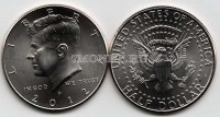 монета США 1/2 доллара 2012D год Кеннеди