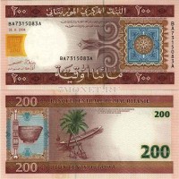 бона Мавритания 200 угий 2004 год