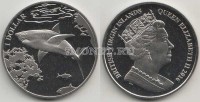 монета Виргинские острова 1 доллар 2016 год Акула