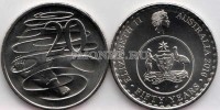 монета Австралия 20 центов 2016 год 50 лет переходу на десятичную систему национальной валюты
