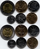 Намибия набор из 6-ти монет