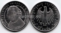 монета Германия 10 евро  2012 год 300 лет со дня рождения Фридриха II