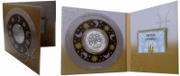 монета Украина 2 гривны 2015 год серия «Детский зодиак» - Скорпиончик
