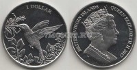 монета Виргинские острова 1 доллар 2017 год Колибри