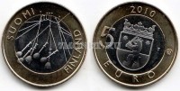 монета Финляндия 5 евро 2010 год Серия «Исторические провинции Финляндии» - Сатакунта