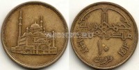монета Египет 10 пиастров 1992 год 