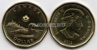 монета Канада 1 доллар 2012 год утка