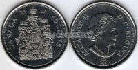 монета Канада 50 центов 2017 год
