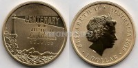 монета Австралия 1 доллар 2015 год Маяк
