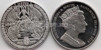 монета Сандвичевы острова 2 фунта 2019 год 200-летие Королевы Виктории