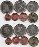 Острова Кука набор из 7-ми монет 2010 год