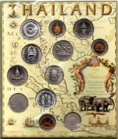 Таиланд набор из 12-ти монет
