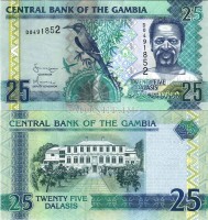 бона Гамбия 25 даласи 2001 год