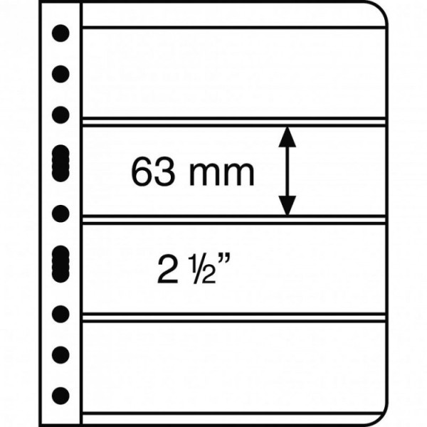 листы для банкнот Vario 4C (прозрачные)