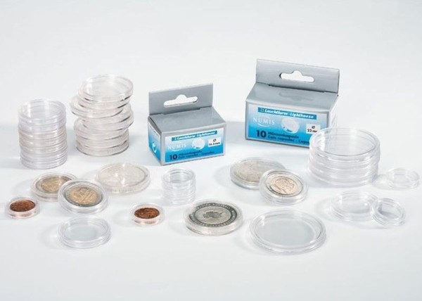 капсулы для монет 16,5 мм.