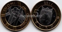 монета Финляндия 5 евро 2011 год Серия «Исторические провинции Финляндии» - Карелия