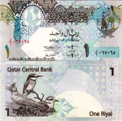 бона Катар 1 риал 2003 год