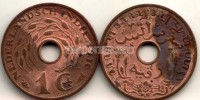 монета Нидерландская Ост-Индия 1 цент 1936 год