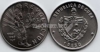 монета Куба 1 песо 1989 год 30 лет Революции. Кастро